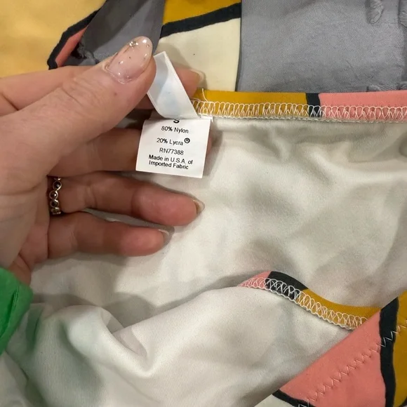 JCREW NWOT Small Colorful Halter Bikini Set - Picture 11 of 11